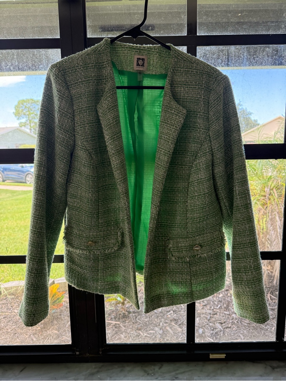 Anne Klein women’s tweed blazer/jacket